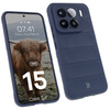 Pancerne etui Bizon Case Tur do Xiaomi 15, granatowe