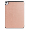Etui Bizon Case Tab Croc do iPad Pro 11" 2025 / 2024, różowozłote