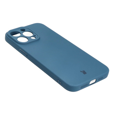 Etui Bizon Case Silicone do Apple iPhone 15 Pro Max, granatowe