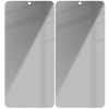 Prywatyzujące szkło hartowane Bizon Glass Clear Shadow Duo do Galaxy S23, przyciemniane, 2 sztuki