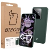 Silikonowe etui Bizon Soft Case do Realme GT 7 / 7T, ciemnozielone
