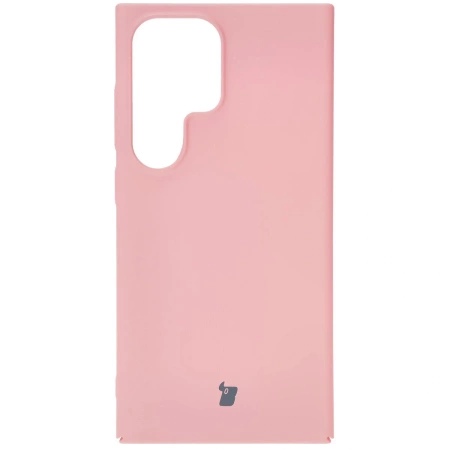 Etui Bizon Case Łupka do Galaxy S24 Ultra, różowe