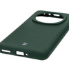 Silikonowe etui Bizon Soft Case do Honor Magic6 Pro, ciemnozielone