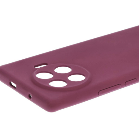 Silikonowe etui Bizon Soft Case do Tecno Spark 20 Pro+, ciemnofioletowe