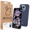 Silikonowe etui Bizon Soft Case do Realme GT 8 Pro, ciemnoniebieskie
