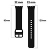 Pasek Bizon Strap Watch Silicone do Galaxy Fit 3, czarny