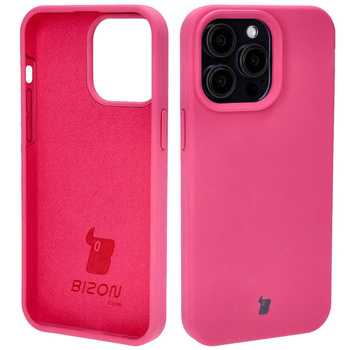 Etui silikonowe Bizon Soft Case do iPhone 14 Pro Max, fuksja