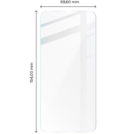 3x Szkło + szybka na aparat BIZON Clear Pack do Galaxy A24