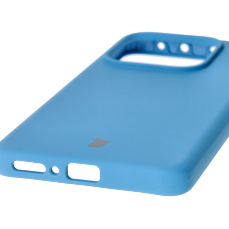 Silikonowe etui Bizon Soft Case do Xiaomi Redmi Note 14 5G, niebieskie