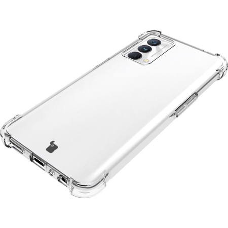 Etui + 2x szkło + obiektyw Bizon Case Clear Pack do Realme GT Master, przezroczyste