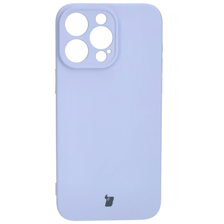Etui Bizon Case Silicone do Apple iPhone 15 Pro Max, jasnofioletowe