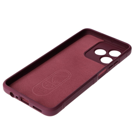 Pancerne etui Bizon Case Tur do Realme C53 / C51, burgundowe