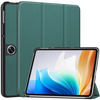 Etui Bizon Case Tab Croc do Oppo Pad Neo, ciemnozielone