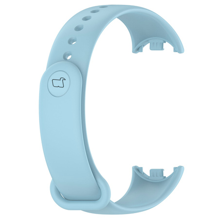 Pasek Bizon Strap Watch Dots do Xiaomi Mi Smart Band 8, błękitny