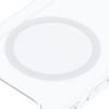 Etui z pierścieniem magnetycznym Bizon Case CrystalO do Google Pixel 10 Pro XL, przezroczyste