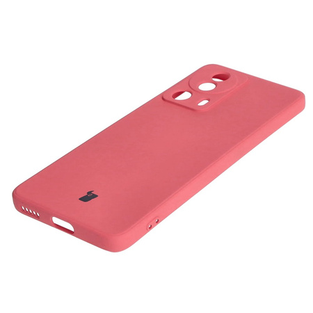 Etui Bizon Case Silicone Sq do Xiaomi 13 Lite, brudny róż