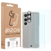Etui + 2x szkło hartowane + szkiełko na obiektyw Bizon Case Clear Pack do Sony Xperia 1 VII