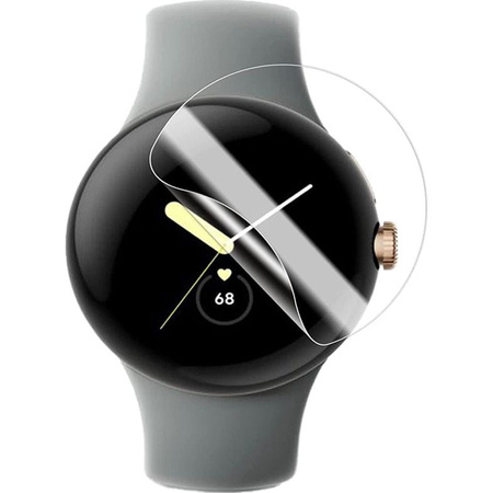 Folia hydrożelowa na ekran Bizon Glass Hydrogel, Google Pixel Watch / Pixel Watch 2, 2 sztuki