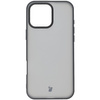 Etui Bizon Case Angelo do iPhone 16 Pro Max, półprzezroczyste z czarną ramką