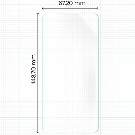 Folia hydrożelowa na ekran Bizon Glass Hydrogel Front Duo do Pixel 8, 2 sztuki