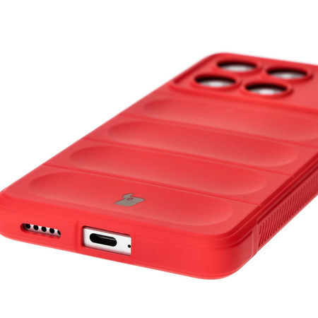 Pancerne etui Bizon Case Tur do Xiaomi Poco X6 Pro, czerwone