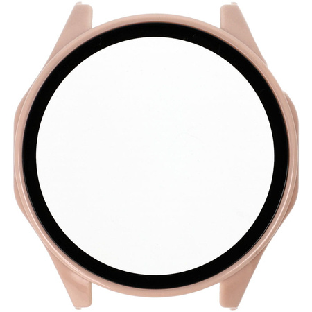 Etui Bizon Case+Glass Watch do Huawei Watch GT 4 46 mm, różowe
