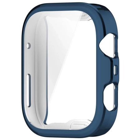 Etui z osłoną ekranu Bizon Case Watch Felipe do Huawei Watch Fit 4, niebieskie