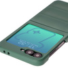 Pancerne etui Bizon Case Tur do Galaxy Z Flip6, ciemnozielone