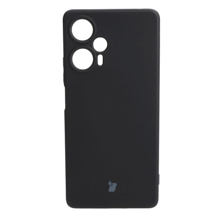 Etui Bizon Case Silicone Sq do Xiaomi Poco F5, czarne