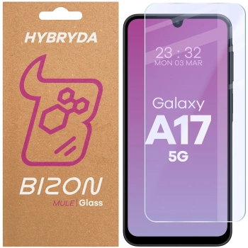 Elastyczne szkło hybrydowe Bizon Glass Mule do Galaxy A17 5G