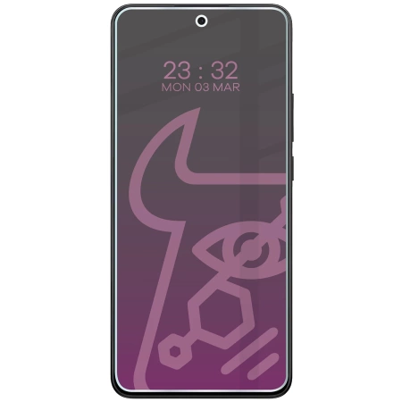 Prywatyzujące szkło hybrydowe Bizon Glass Mule Shadow do OnePlus Nord CE5 5G, matowe
