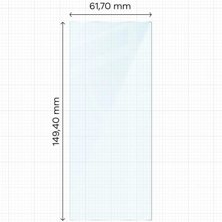 Szkło hartowane Bizon Glass Clear Duo do Galaxy Z Fold6, 2 sztuki