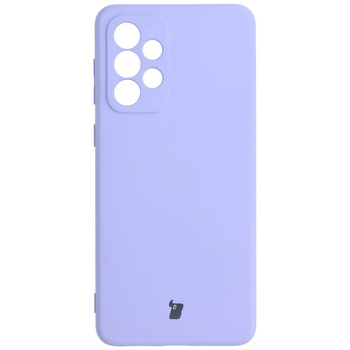 Etui Bizon Case Silicone do Galaxy A33 5G, jasnofioletowe