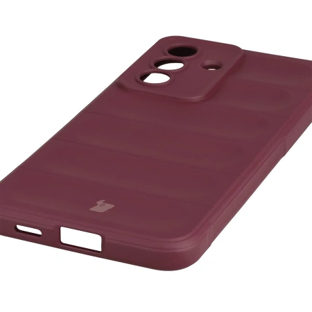 Pancerne etui Bizon Case Tur do Galaxy A57 5G, burgundowe