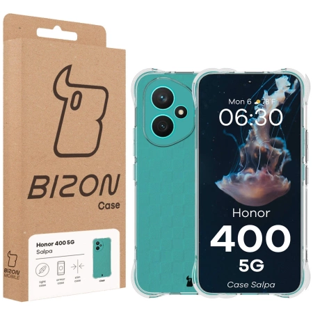 Elastyczne etui Bizon Case Salpa do Honor 400, przezroczyste
