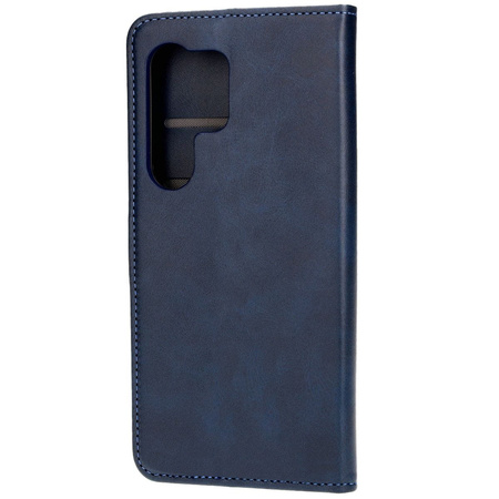 Etui z klapką Bizon Case Pocket do Galaxy S24 Ultra, granatowe