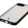 Etui Bizon Case Angelo do iPhone 16e, półprzezroczyste z czarną ramką