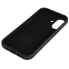 Silikonowe etui Bizon Soft Case do iPhone 17, czarne