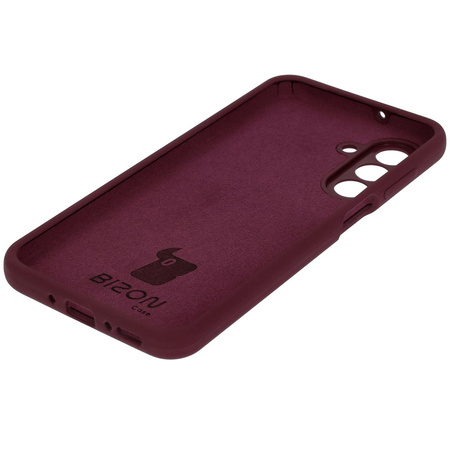 Silikonowe etui Bizon Soft Case do Galaxy A17 5G / A26 5G, ciemnofioletowe