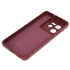 Pancerne etui Bizon Case Tur do Realme GT 7 Pro, burgundowe