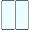 Szkło hartowane Bizon Glass Edge Duo do Realme GT 7 / 7T, czarna ramka, 2 sztuki