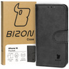 Etui z klapką Bizon Case Pocket do iPhone 15, czarne