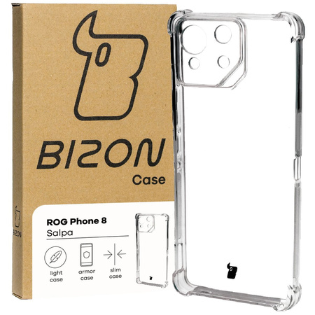 Elastyczne etui Bizon Case Salpa do Asus ROG Phone 8, przezroczyste