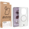 Etui z pierścieniem magnetycznym Bizon Case CrystalO do Xiaomi Redmi Note 15 Pro Plus 5G, przezroczyste