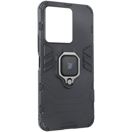 Etui Bizon Case Armor Ring do VIVO Y35/Y22S, czarne