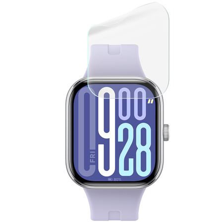 Folia hydrożelowa na ekran Bizon Glass Watch Hydrogel Duo do Xiaomi Redmi Watch 5, 2 sztuki
