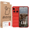 Pancerne etui Bizon Case Tur do Nothing Phone (3), czerwone