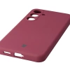 Silikonowe etui Bizon Soft Case do Galaxy S25 FE, ciemnofioletowe