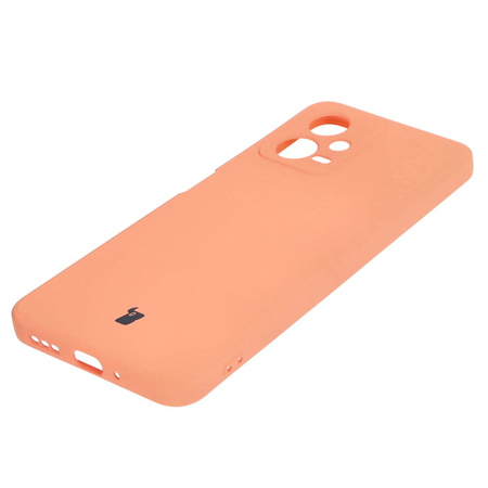 Etui Bizon Case Silicone Sq do Xiaomi POCO X5, Redmi Note 12 5G, pomarańczowe