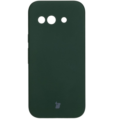 Silikonowe etui Bizon Soft Case do Google Pixel 9a, ciemnozielone